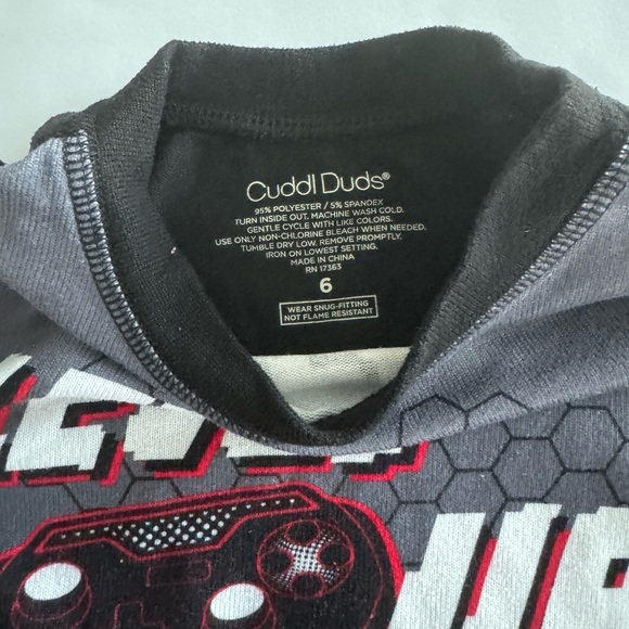 Cuddl Duds Sets lot of 2 super soft boys size 6 - Picture 3 of 5